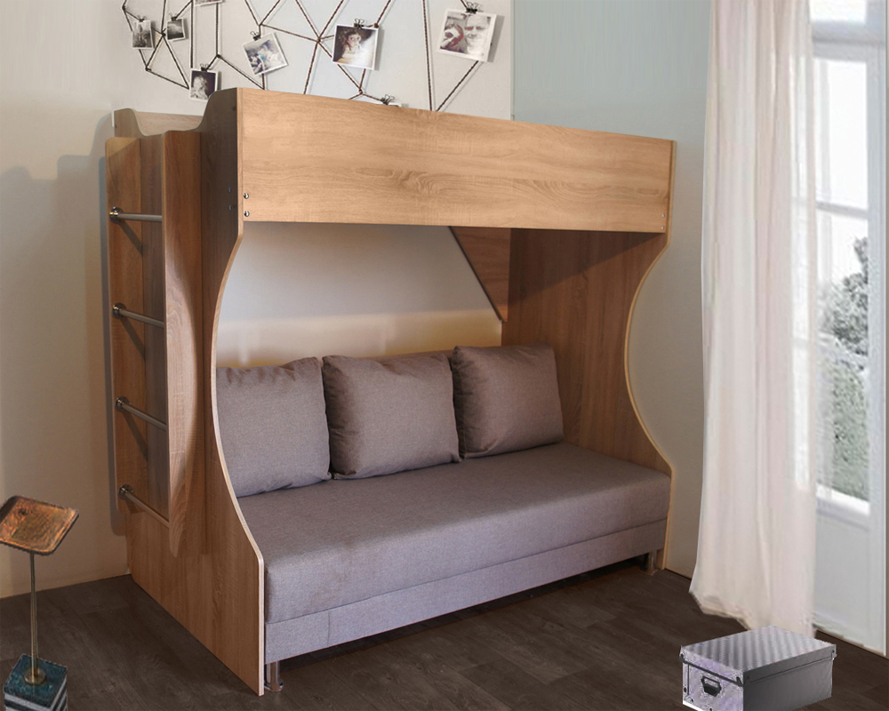 Детская Hochbett  с диваном еврокнижкой
